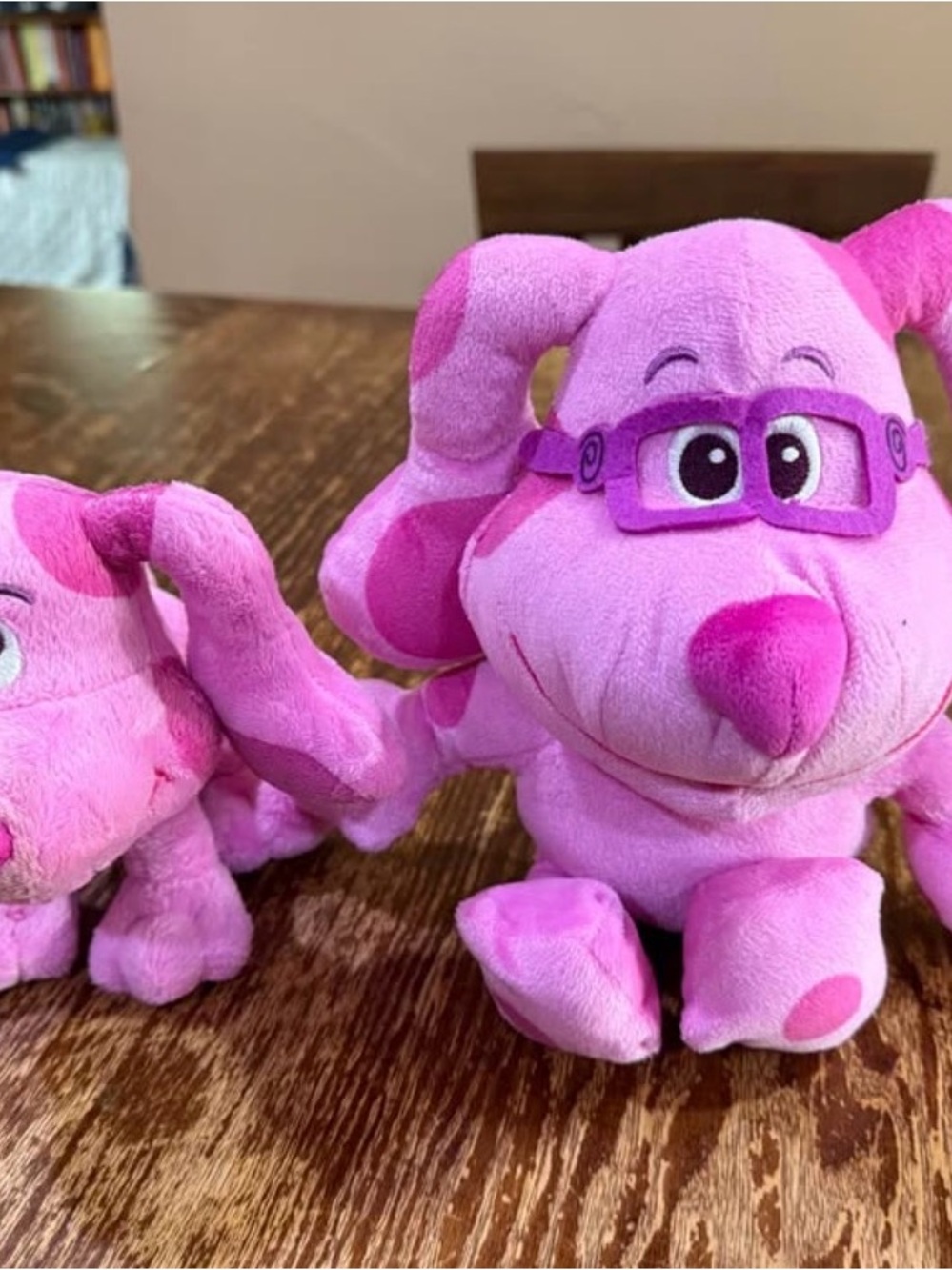 Magenta from Blues Clues Stuffies
